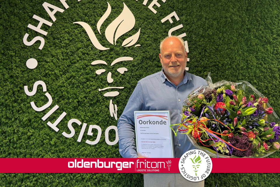 Jan Jacobs 12 And A Half Years Of Service At Oldenburger Fritom