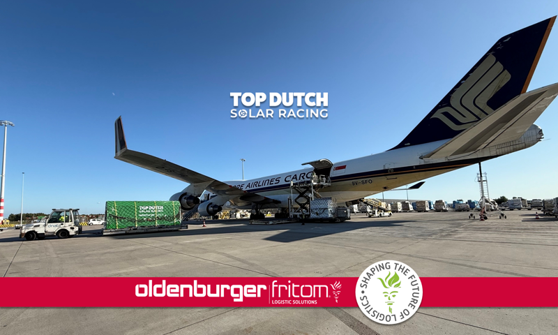 Oldenburger Fritom Air Freight Tdsr Solar Car Green Falcon