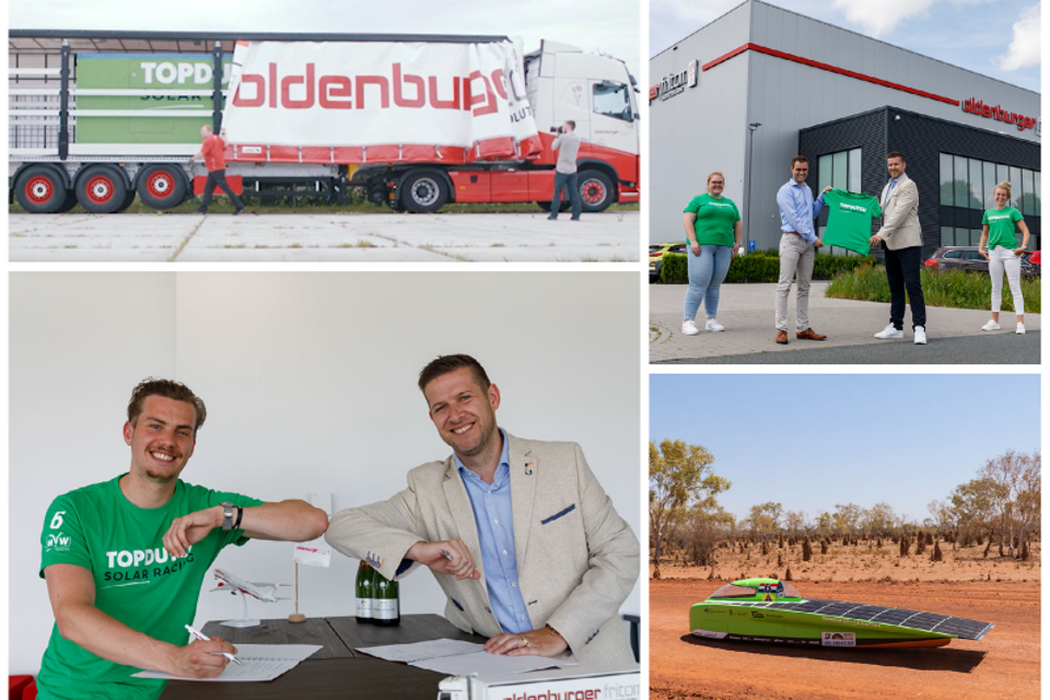 Logistics service provider Oldenburger|Fritom has extended its sustainable partnership with Top Dutch Solar Racing.