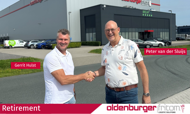 Oldenburger|Fritom employee Peter van der Sluijs is retiring.