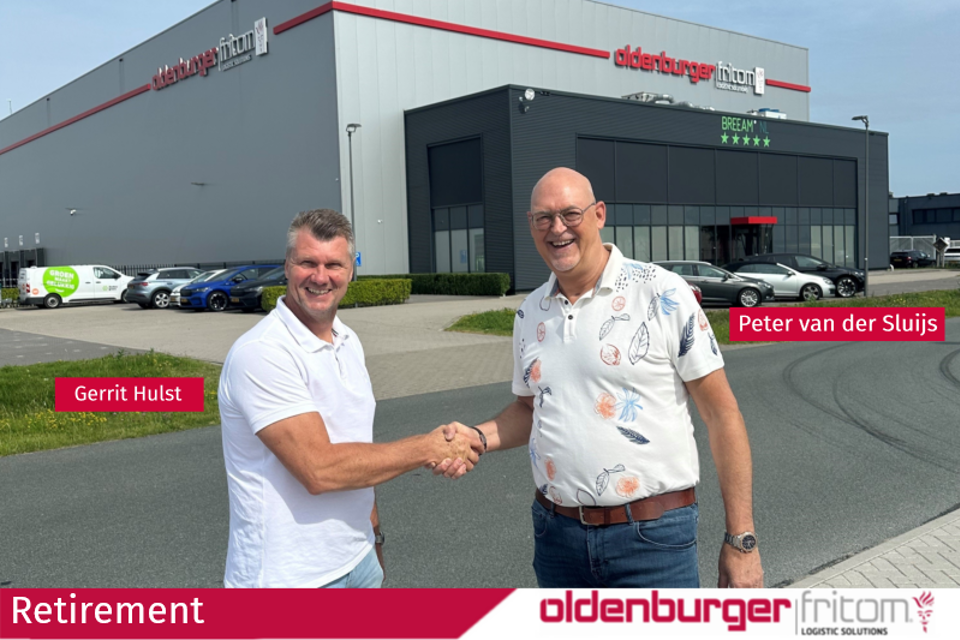 Oldenburger|Fritom employee Peter van der Sluijs is retiring.